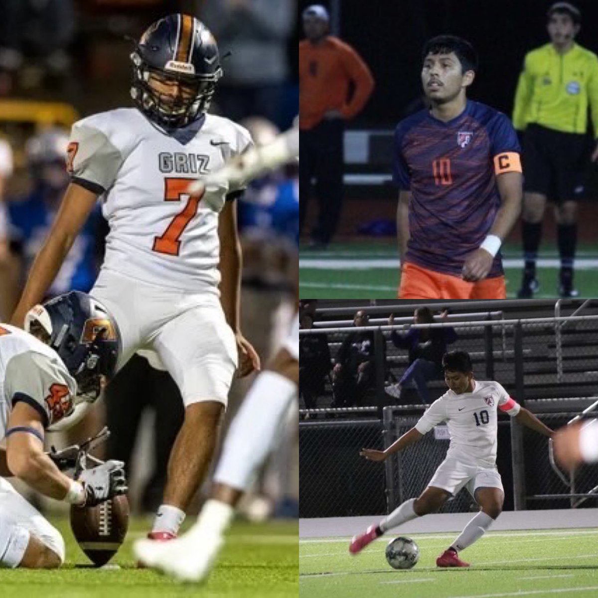 FlxAtx's tweet photo. 🎂Birthday S/O #Glenn Fernando Rojas (‘22) dual sport Grizzly (#7 🏈 #10 ⚽️) All District 18-5A selection (‘20-‘22) FLX Fam #grizzstory #txhssoccer #txhsfb https://t.co/oyn8d2NicN