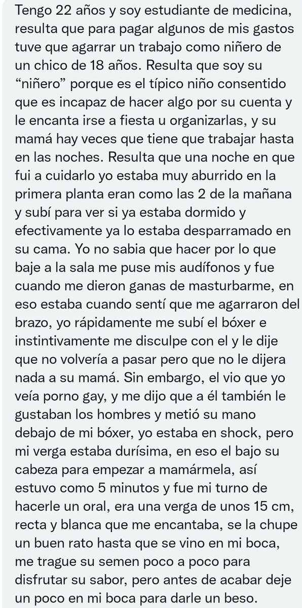 RelatosHotGay3's tweet photo. El niñero https://t.co/z5C4igFMBU