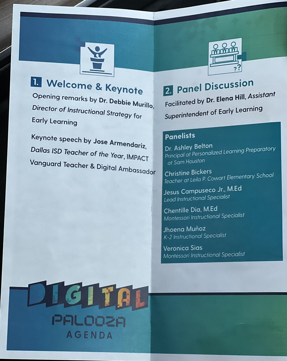 SPEDTEACHDISD's tweet image. My “mini” teacher ☺️ at #DigitalPalooza! Thank you @ICanReadDallas &amp;amp; @DigitalDISD for inviting me back as a panelist to discuss ALL the amazing things our students are doing w/ iPads! 📱@CowartDISD @AppleEDU @PersonalizeDISD @DISDSPED #DigitalAmbassadors