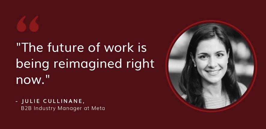 JulieZierolf's tweet photo. I am excited about the future of work wave, not just for how consumers will interact with businesses but how businesses will collaborate and grow internally, leveraging the power of remote work. https://t.co/PJUjsnShuQ https://t.co/t9TjTnui4S