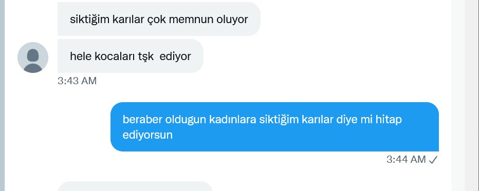 Lütfen böyle uslup dil kullanan arkadaşlar yazmasın...  Hem kendinize hemde beraber oldugunuz insanlara değer verin..