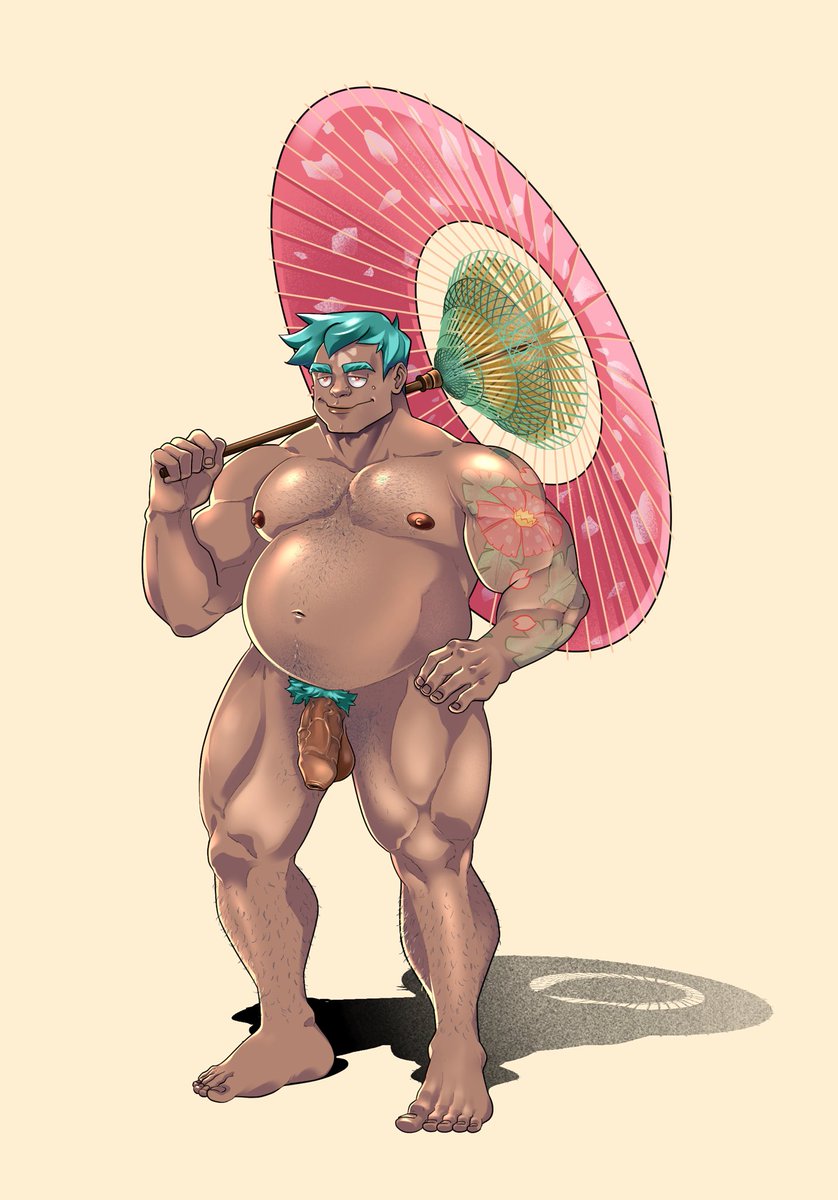 barabrozart's tweet photo. Venusaur 🌸🍃 #bara #gay #daddy #nsfw #nsfwart #gaydaddy #musclegay #erotic #eroticart #gayhunk #gayart #procreate #yaoi #chesthair #pokemon #venusaur #grasstype https://t.co/wkUnxGsCIo