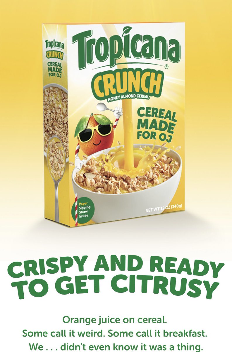 If boxed, processed cereal is already so unhealthy, imagine the glucose load from adding juice! Ugh no thanks! At least it’s a limited product and won’t be sold in stores (we hear)! Phew #betterfood #lesssugar #healthierCanadians #fewermeds