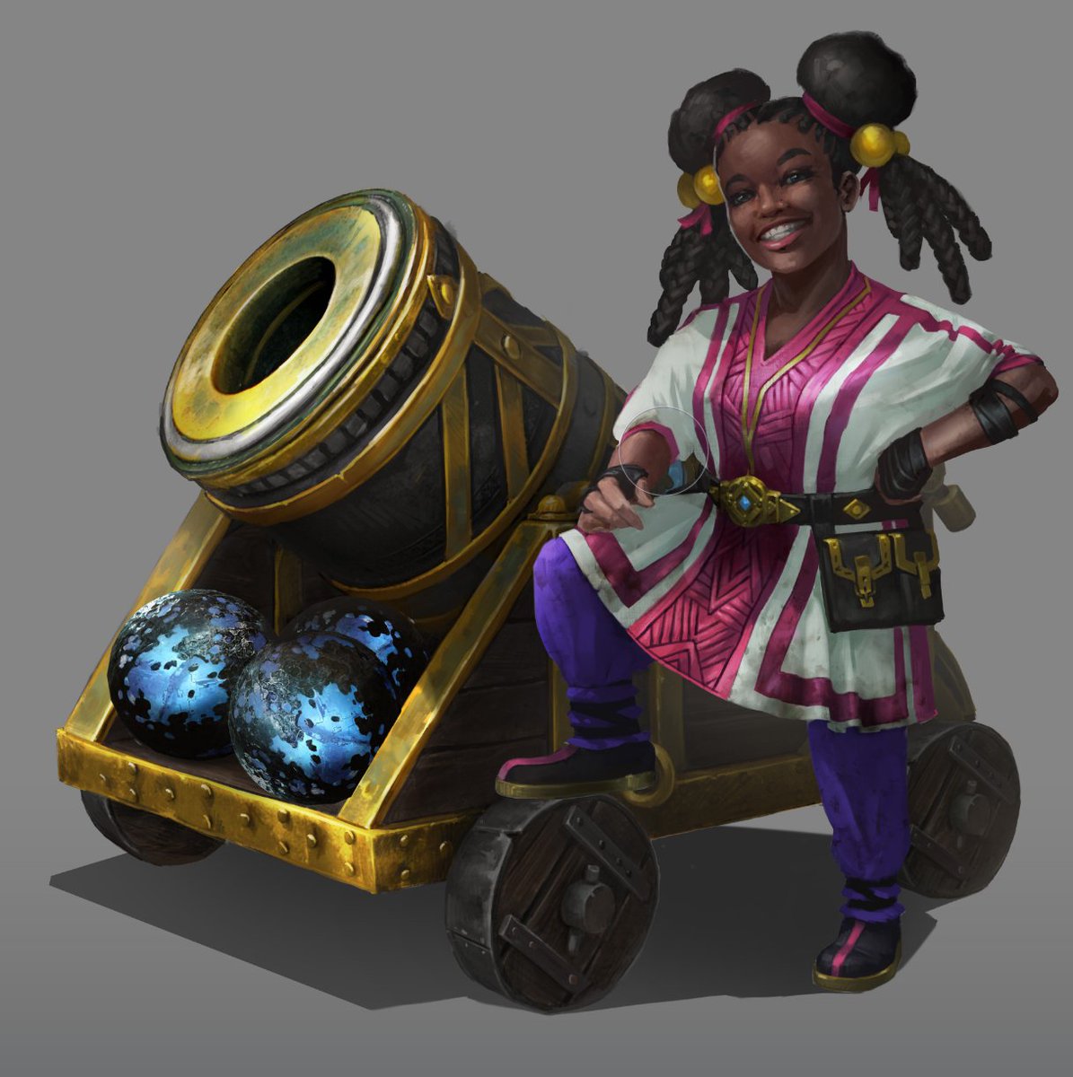ForgedVR's tweet photo. Weapons featured in #ForgedVR are not limited to short-range, specially crafted swords. Here is a Wenli mortar, excellent for blasting through the defenses of corrupted armies.
#IndieGameDev #VRGames https://t.co/kyTjBkVS6U