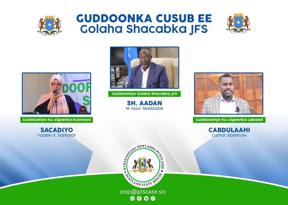 Engr__Samatar's tweet image. Congratulation the new Speakers of House of People of Federal Parliament. The lawmakers have concluded on Thursday evening the election of their leadership, the lawmakers and the senators will elect the President of Somalia in the coming weeks. 
#SomaliaElections2022