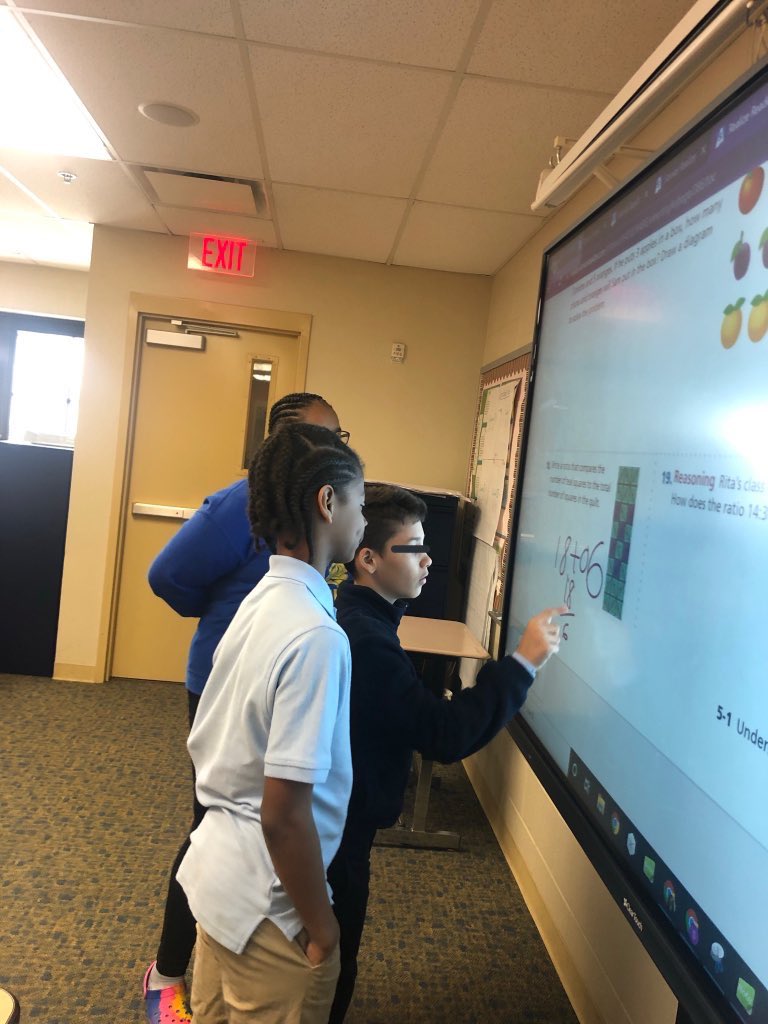 lylesle1's tweet image. My @GetClearTouch board engaged all of my students. Their self-confidence in Mathematics blossomed at that board. #octmchat