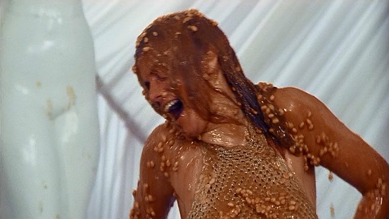 Happy birthday Ann Margret, seen here in the legendary baked beans scene from 1975 film TOMMY 