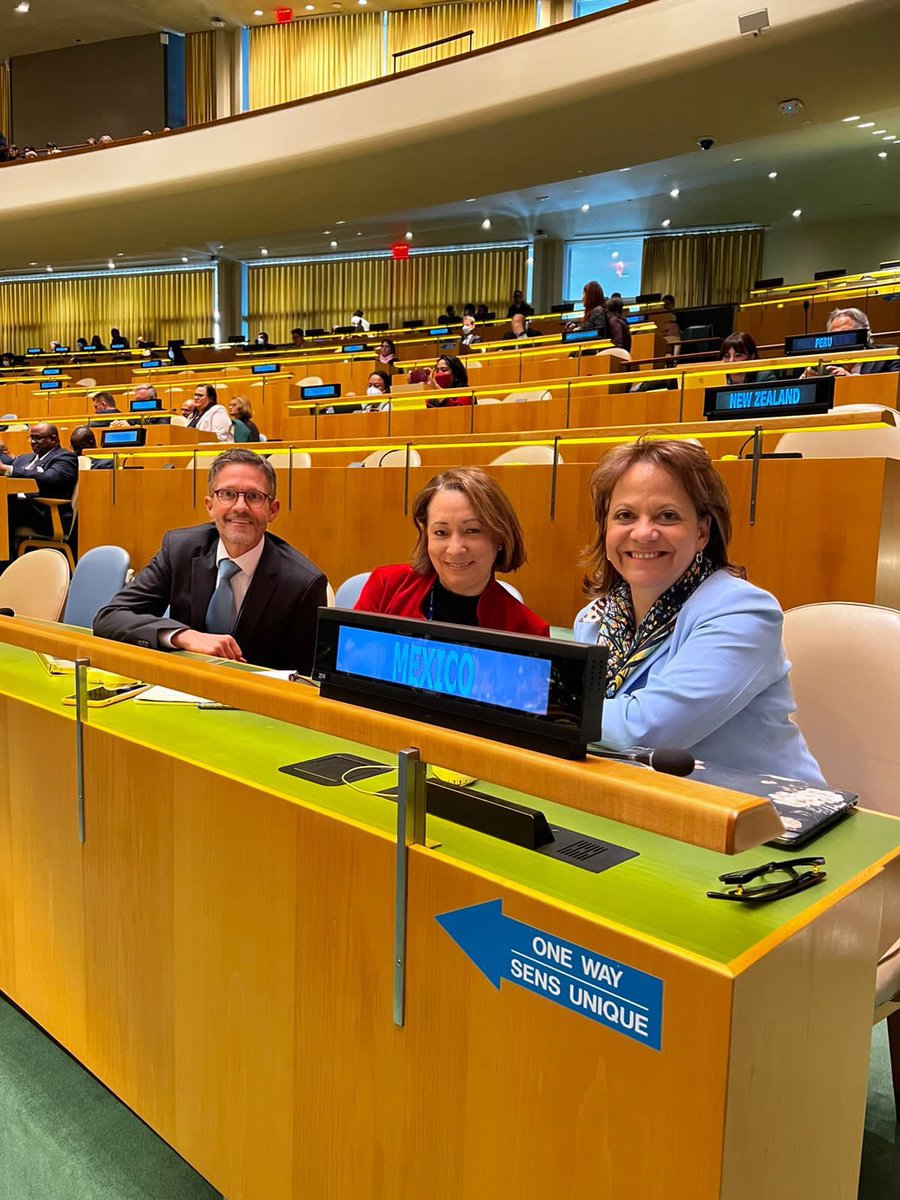 PhDHIZ's tweet photo. Una agenda impecable la que 🇲🇽ejecutó en @UN en el #HLM con el liderazgo de @marthadelgado en conjunto con @RodolfoO_DGVOSC queda plasmado que las #Ciudades se pueden #interconectar donde la #NAU sea la herramienta para impulsar un desarrollo sostenible y de bienestar absoluto. https://t.co/851hd77scc