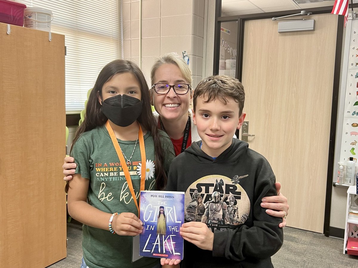 My 3rd graders just finished your fabulous book “The Girl in the Lake”!  We ❤️’d it and just started “The Forgotten Girl”! Reading is life! <a href="/BangElementary/">Bang Elementary</a> <a href="/erwannwilson/">Erwann Wilson</a> @booksandbighair <a href="/CFISD_ELAR2_5/">CFISD ELAR 2-5</a> #bangbears