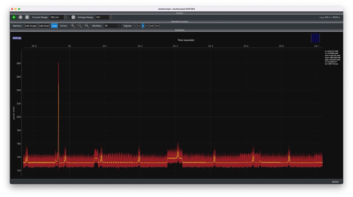 Using a <a href="/joulescope/">Joulescope</a> to optimize the performance of @Vouchio firmware 😎