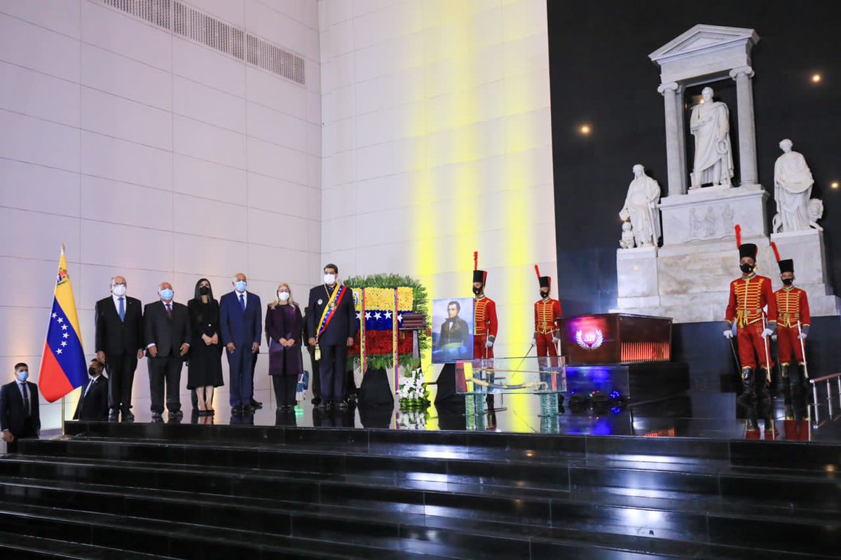 Estamos sanando un hecho de sangre y de dolor, una herida en la historia de Venezuela que se hizo contra el “General Pardo”, Manuel Piar, quien tuvo que enfrentar la intriga y la conspiración. Tu Pueblo te rinde homenaje y honores jurando seguir siendo leales a la Patria.