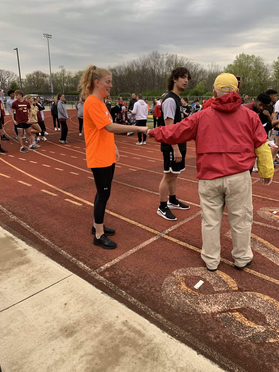 First meet was a success!!!
We are so thankful for our IHSAA officials tonight, especially with the shortage that has been seen across the board for athletics!🧡🤍💙
#unifiedsports #ChampsTogther 

AND a BIG PR for Sam 45second 100m🥳🥳