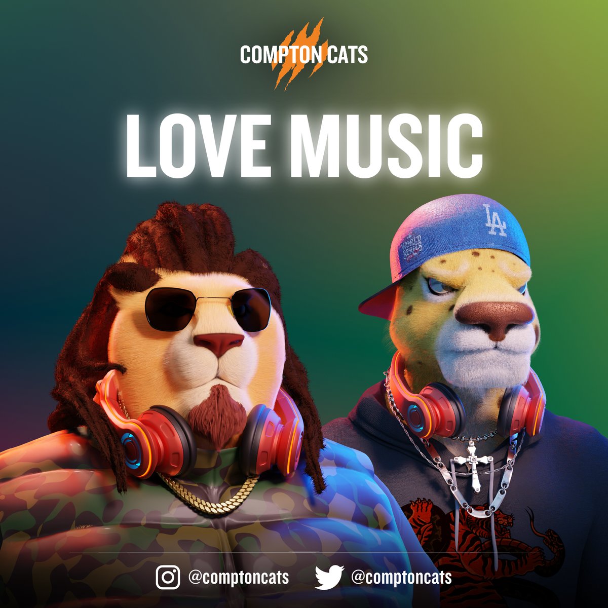 Compton Cats tweet media