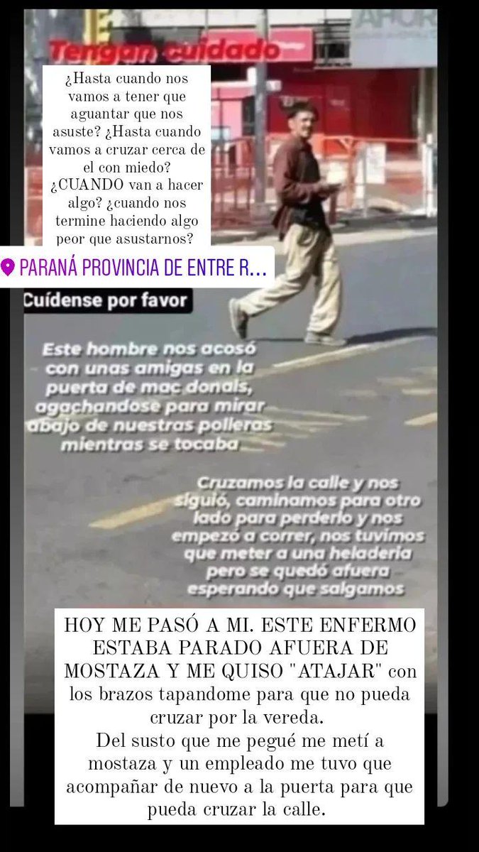 PompiTrossero's tweet photo. Hoy fue un susto pero nunca sabemos con qué nos vamos a encontrar cuando salimos para ir a la facultad, a trabajar o solamente a dar una vuelta por la peatonal. ¿Hasta cuándo vamos a vivir con miedo? HARTA!!! https://t.co/rLV3KO1cHB