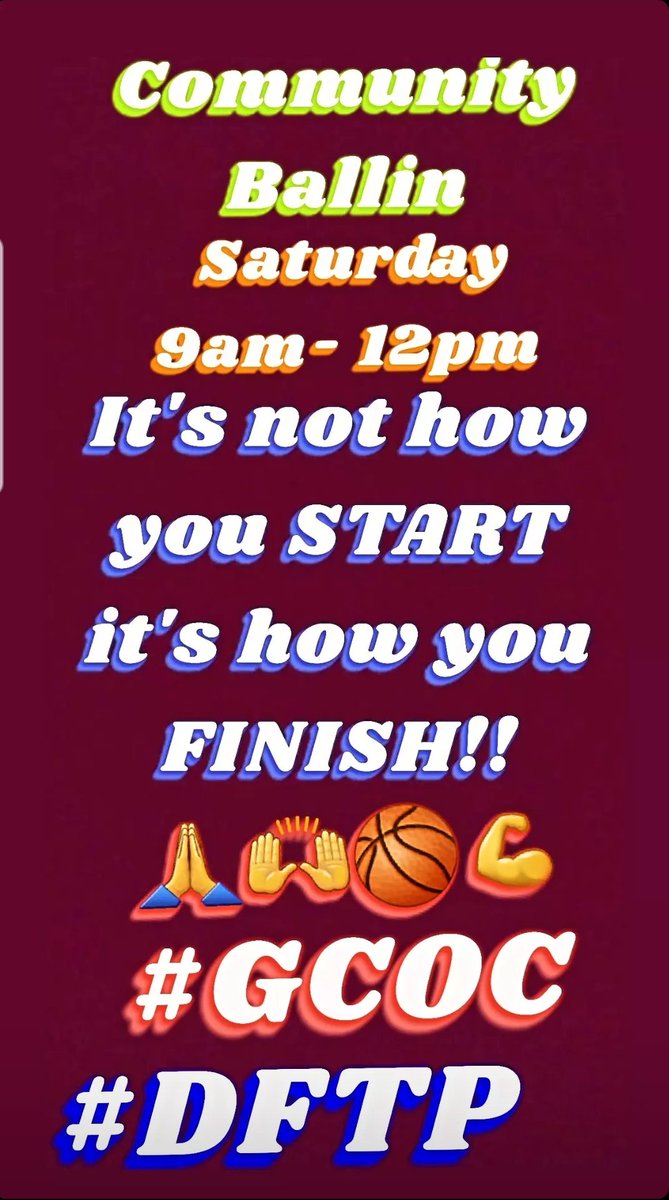 eric_65's tweet photo. 🔴Community Ballin🔴
🙏🙌👔🏀💪#DFTP #GCOC #youth #basketball #RT https://t.co/PWhyZaAybL