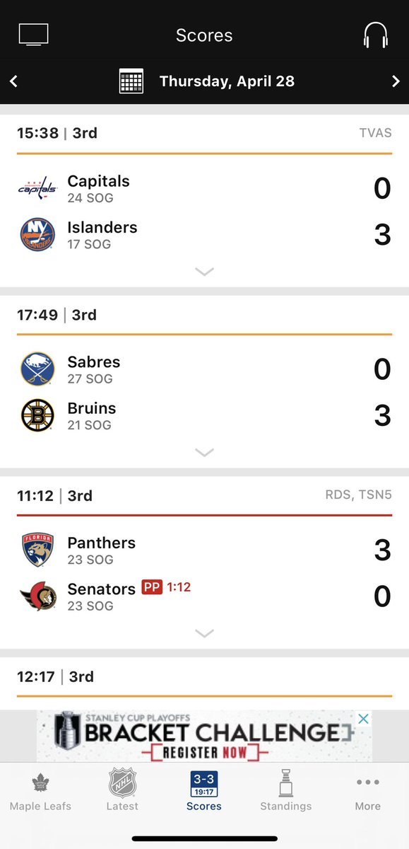 Kalaji_H's tweet photo. Is the @NHL feeling okay tonight? https://t.co/Dy9lNl01d7