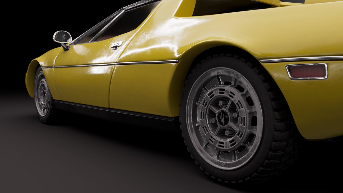 TheRookiesCO's tweet photo. Member Level: CONTENDER - Maserati Merak (1973) by Israel Tenorio Alonso from @animum3d Creativity Advanced School - https://t.co/TBJaUgNxwg

#AutodeskMaya #ArnoldRenderer #Substance3DPainter #Nuke #DaVinciResolve #3d #3dart #digitalart #instaart #design https://t.co/ARmPRbocuF