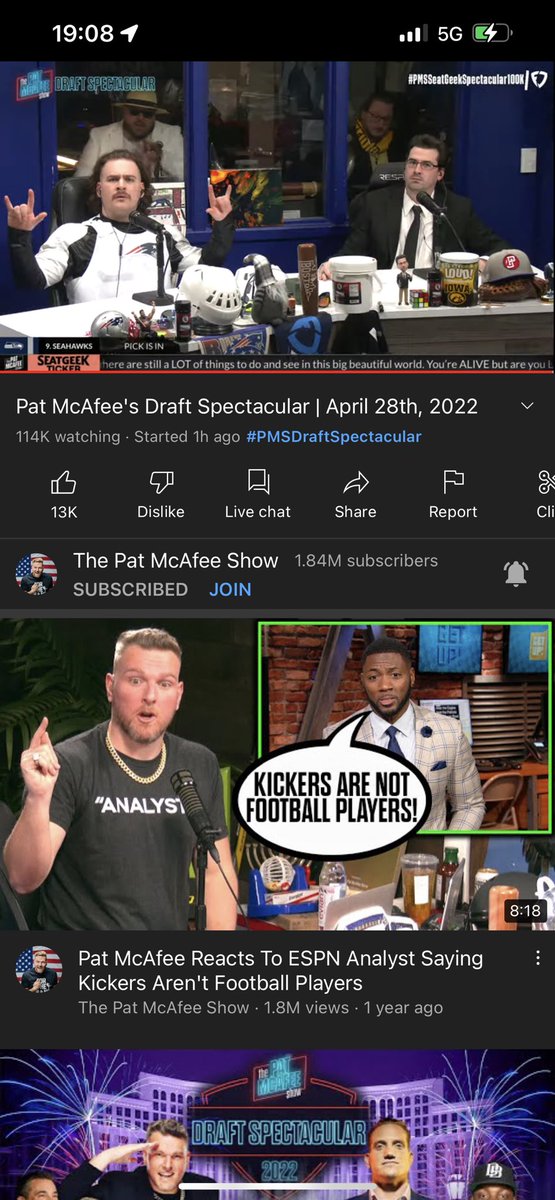 Zondamind's tweet photo. @PatMcAfeeShow #PMSSeatGeekSpectacular100K https://t.co/gK8vXounvm