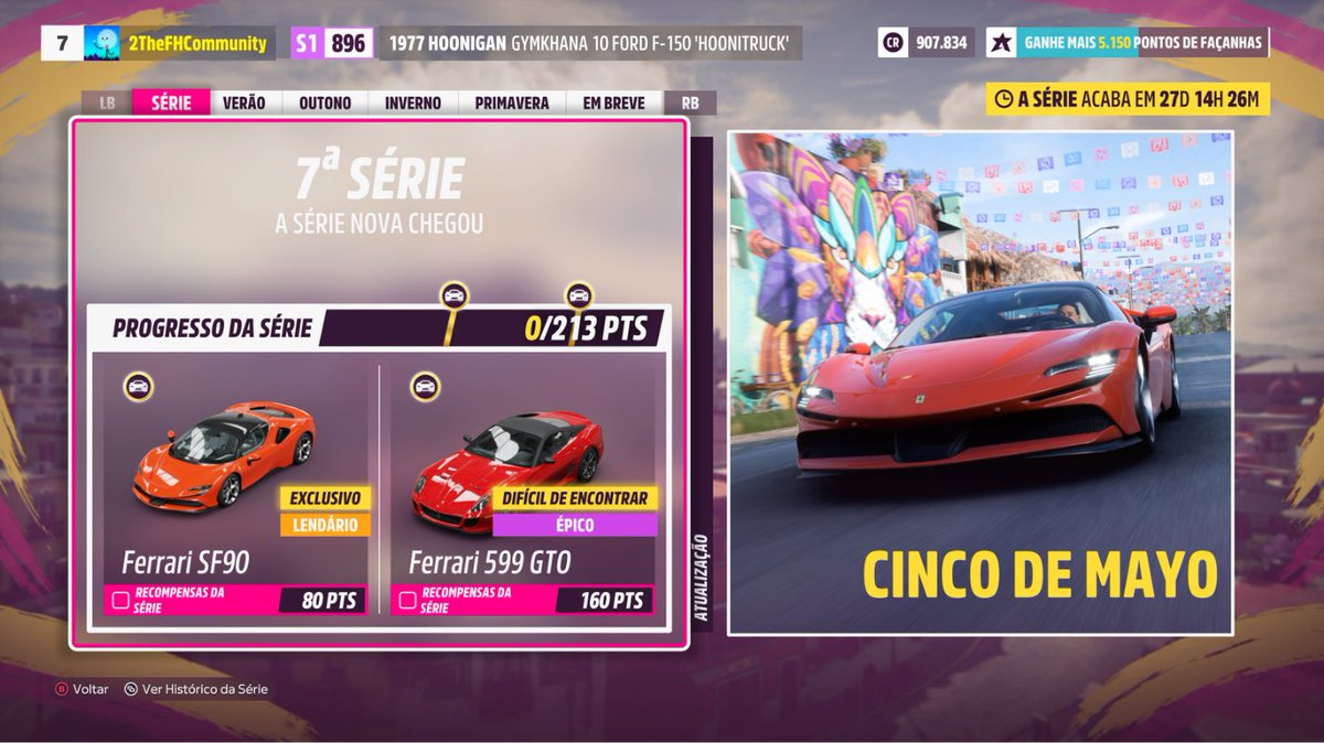 BRForzaHorizon's tweet photo. É isso que vocês queriam? Então toma! A série 7 do Forza Horizon 5 já está disponível para jogar. https://t.co/Jz3XGYfdti