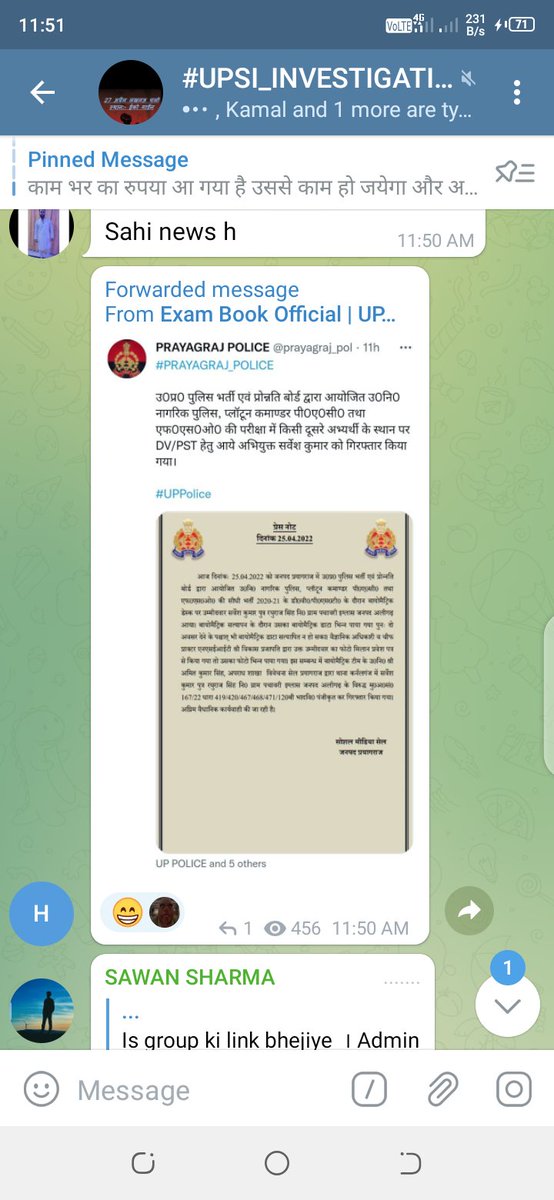 PavanKu57688152's tweet photo. @BrajeshYadavSP Sir upsi m investigation krbay please🙏🙏🙏🙏🙏 https://t.co/SiwECFyF5O