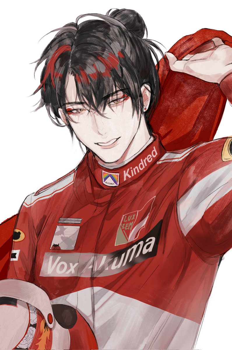 jii_0208's tweet photo. Vox racing driver AU🏎❤️
#Akurylic #VoxAkuma #AkThumbA https://t.co/1eCIKOopAJ