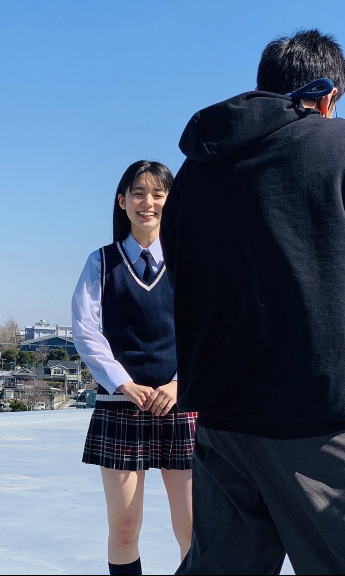 松島かのん　制服 