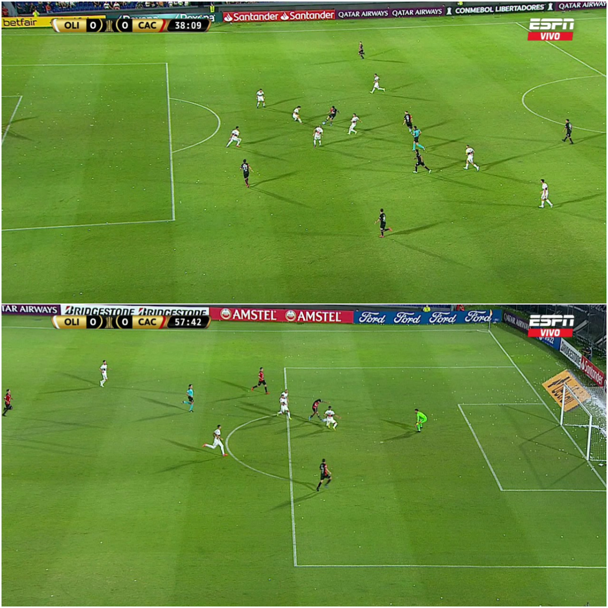 SC_ESPN's tweet photo. #Libertadores ¡LOS DOS GOLES MAL ANULADOS A COLÓN EN ASUNCIÓN! En ambos casos, cobraron offside... ¡INCREÍBLE! https://t.co/1gkyoJQ7tl