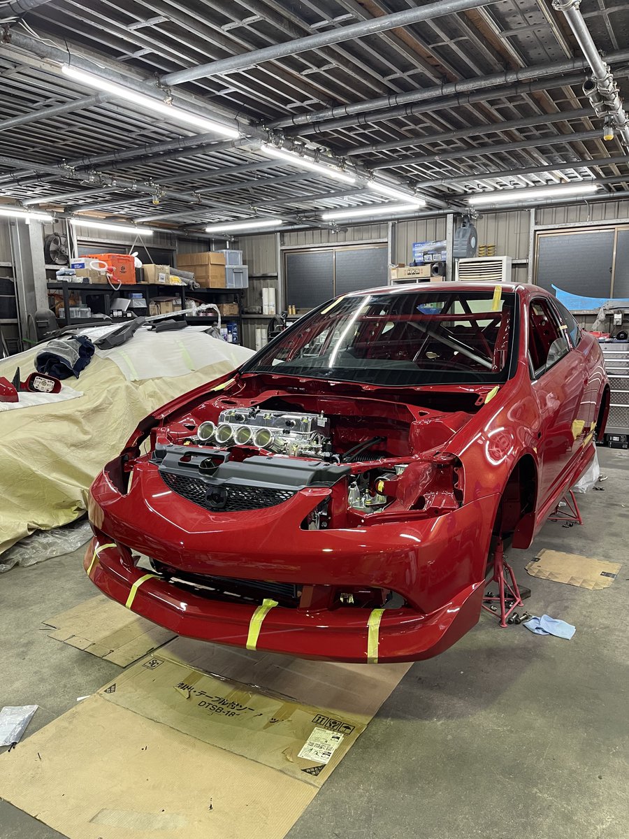 XPOINTimport_JP's tweet photo. ガラスも入りもう少しでです!
#ホンダ #インテグラ #acura #HONDA #RSX #Integra #DC5 #wekfest #wekfestで会いましょう #k20 #ATPOWER #ITB #4スロ https://t.co/BqNpQzseFK