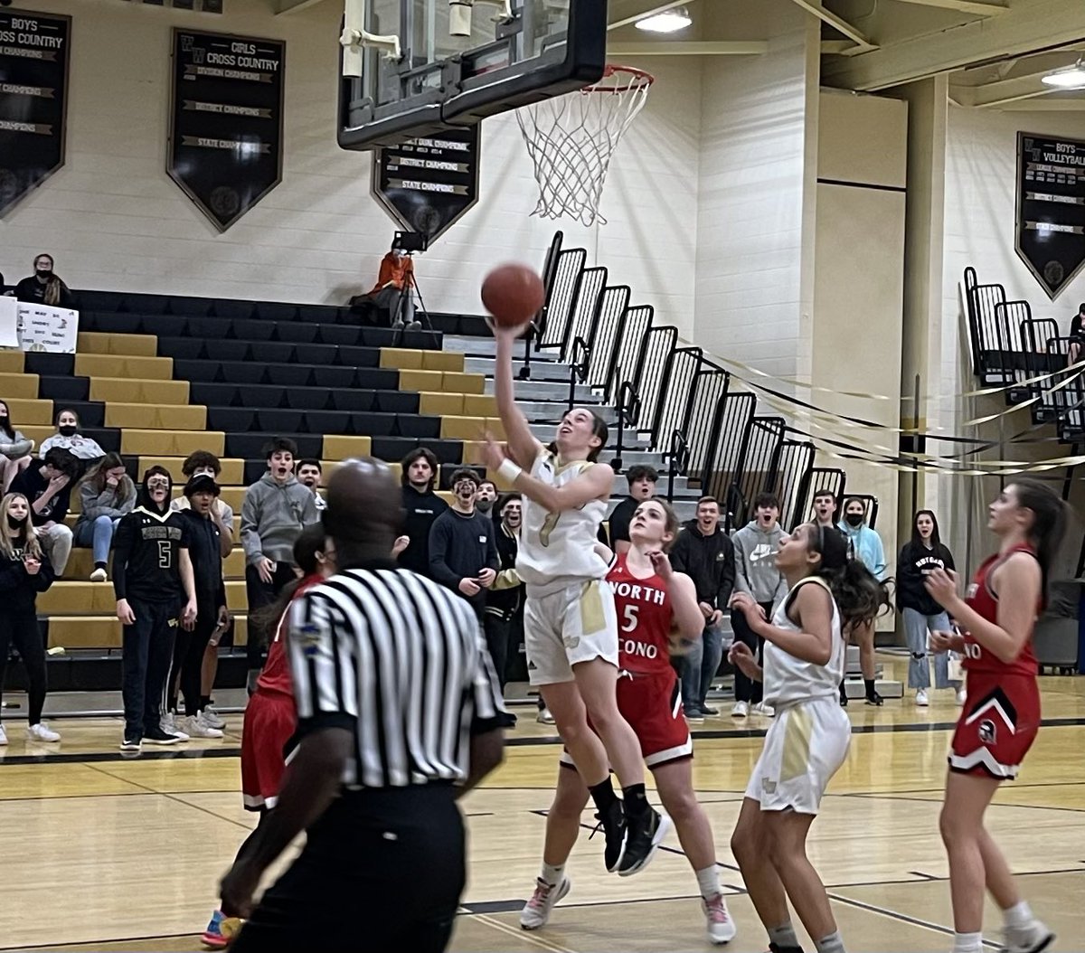 Congratulations to Kaeli Romanowski on being named to the Pennsylvania All-State 2nd team! #WildcatProud 🖤🏀💛