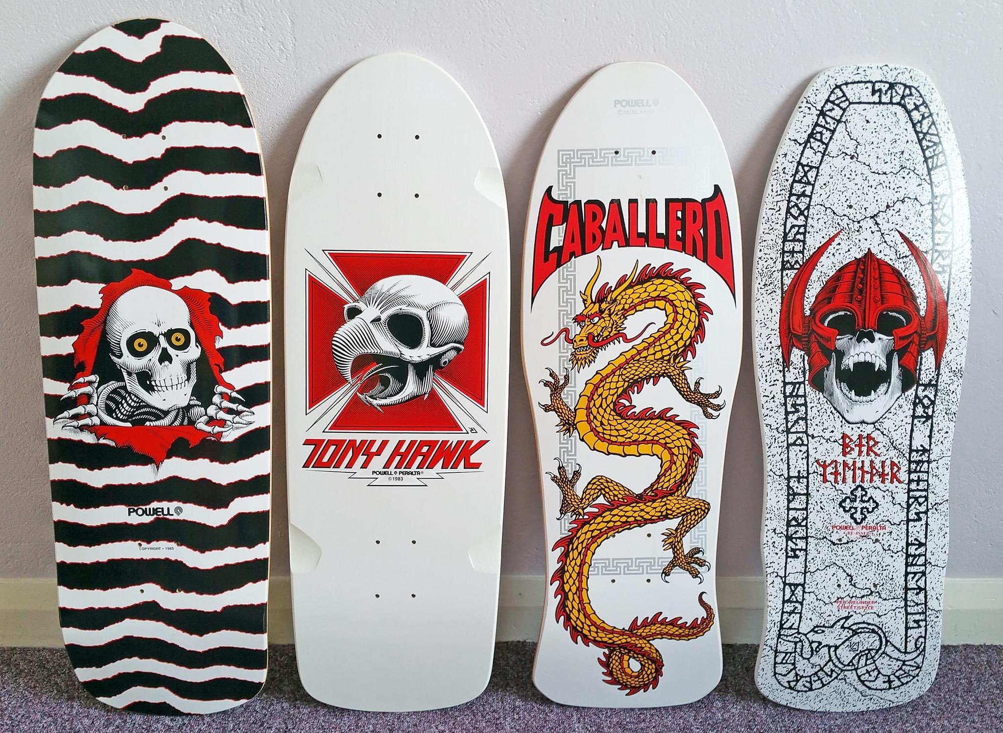 １９８０S POWELL & PERALTA パウエル ぺラルタ スティーブ キャバレロ オールドスケート STEVE CABALLERO BONES BRIGADE VANS TONY HAWK Powell-Peralta Bones Brigade Limited Edition Collection