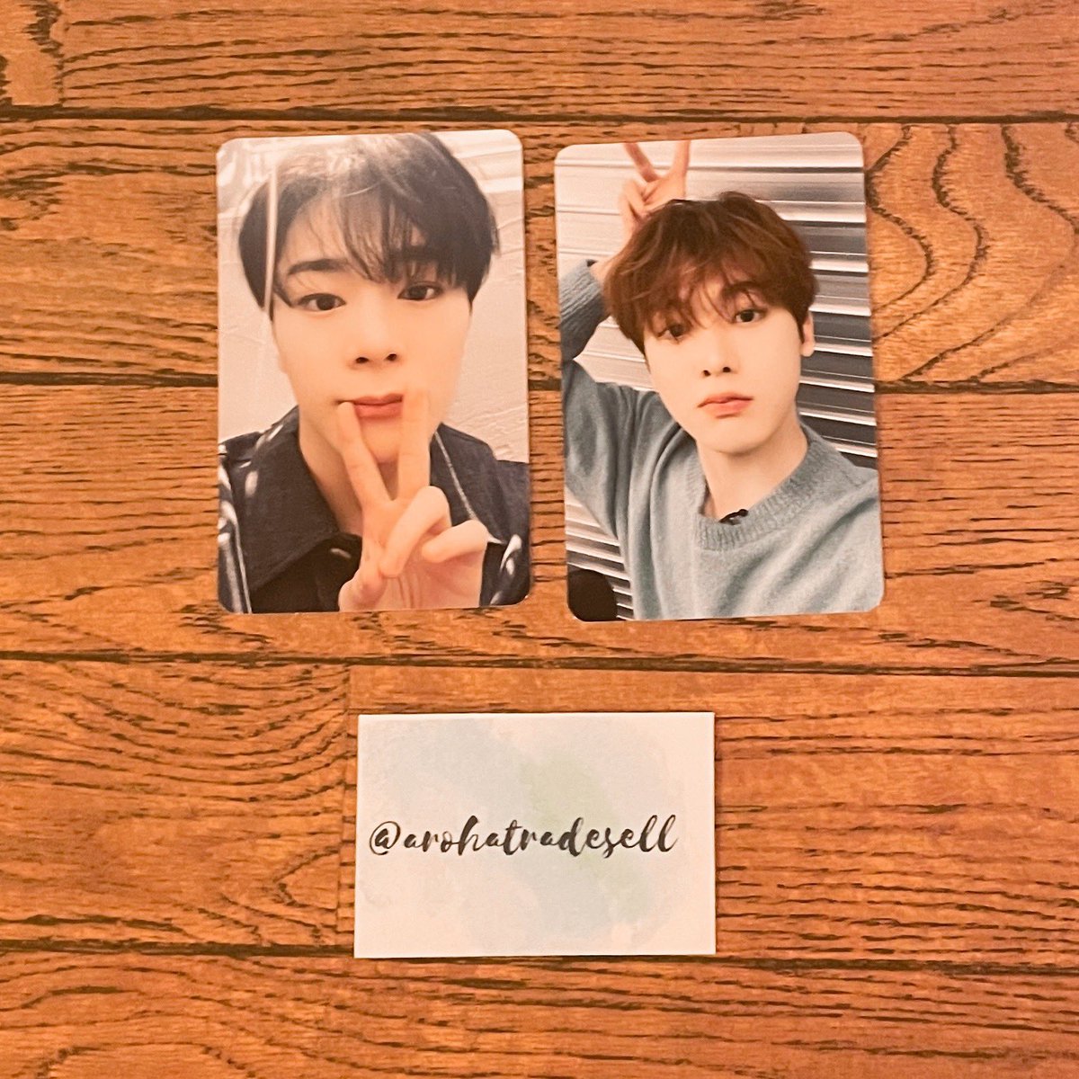 CaliAstro's tweet photo. Moonbin &amp; Sanha Refuge POBs and PCs available on my trading IG acct 

https://t.co/8GcVsir29g

#astrosale #astrowts #astroselling https://t.co/6oRuNxP4Xi