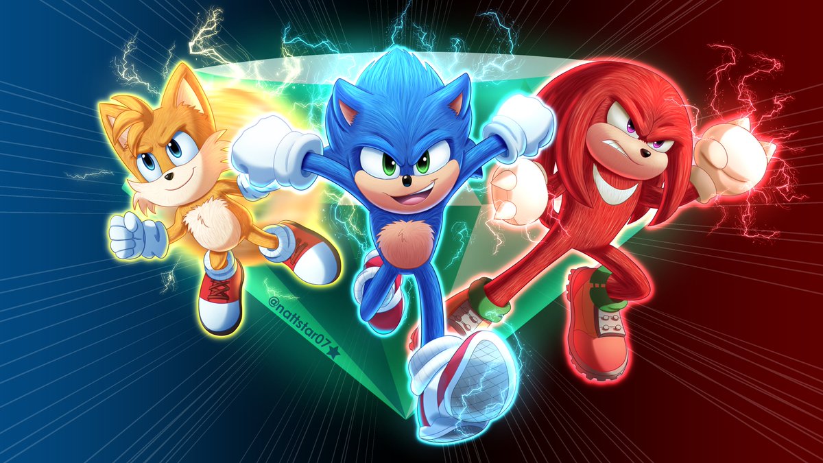 Como colorir KNUCKLES de SONIC 2 