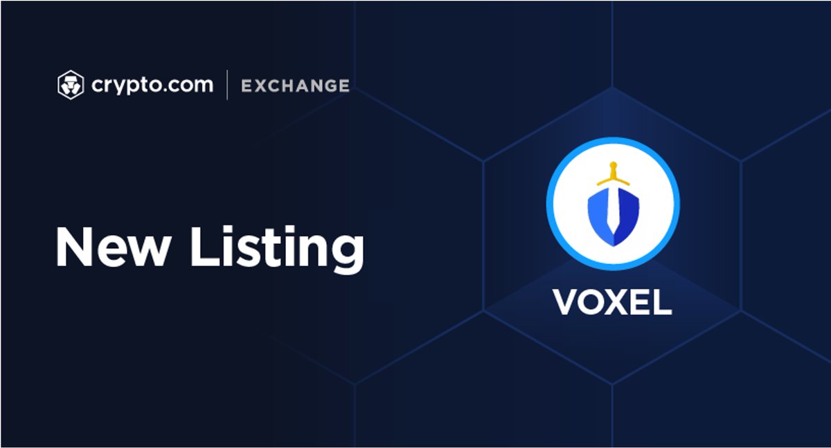 Cryptocom_Exch's tweet photo. https://t.co/A7lhUEyVZW Exchange lists Voxies $VOXEL

Trade the $VOXEL $USDT pair now.

Sign Up 👉https://t.co/GBTPzwVBuy https://t.co/ufMHJUtD8u