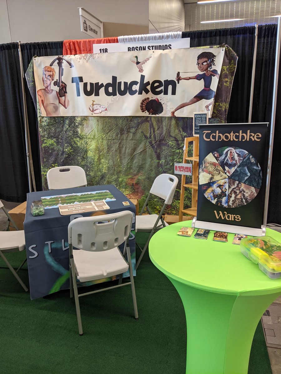 BosonStudios's tweet photo. Can't wait to see everyone at FanExpo Cleveland this weekend! We are at booth 118, just look for the 100 banner :D
#bosonstudios #turducken #fanexpocleveland2022 #capsandstones #tchotchkewars https://t.co/MvDt9dvXMC