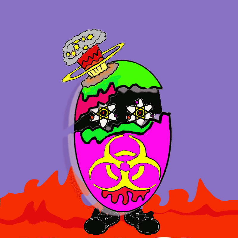 NFTSEGGWORLD's tweet photo. Crazy Egg (rare) # 3450 Radioative eggworldnfts
°Collectible NFT
°Roadmap Ongoing 🚀
°1/1 NFT On Opensea
°100% Handmade
°Phase 1 250 NFT
°Polygon Blockchain (No gas fee)
https://t.co/5dtKvVraUe
 #NFT #NFTs #NFTCommunity #NFTGiveaway #NFTProject #NFTartist #OpenSeaNFT #NFTdrop https://t.co/EPGXTVZAkO