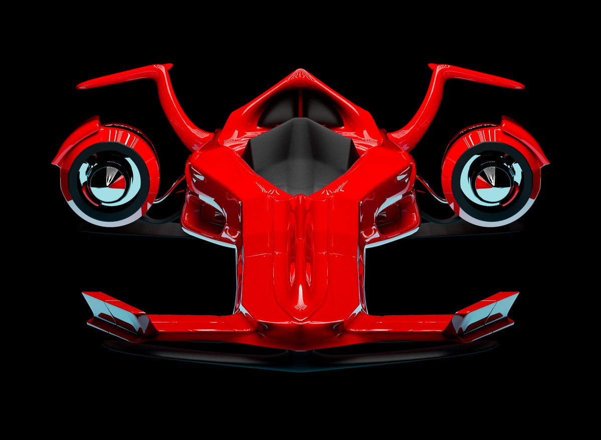 the7heads's tweet photo. Been taking a hiatus from 3D for the last couple of weeks. But decided to try and relearn some modelling skills. Heres a Sci-Fi racer that i thought you would all enjoy!

#3D #3dart #NFT https://t.co/0Vz6kyzbh1