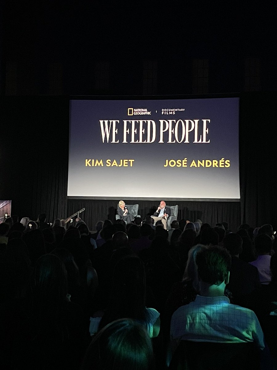edokeefe's tweet photo. Make sure to see “We Feed People” when it debuts next month. A fantastic tribute to @chefjoseandres and @WCKitchen from @NatGeo and @RealRonHoward. https://t.co/wYYO2GxwuG