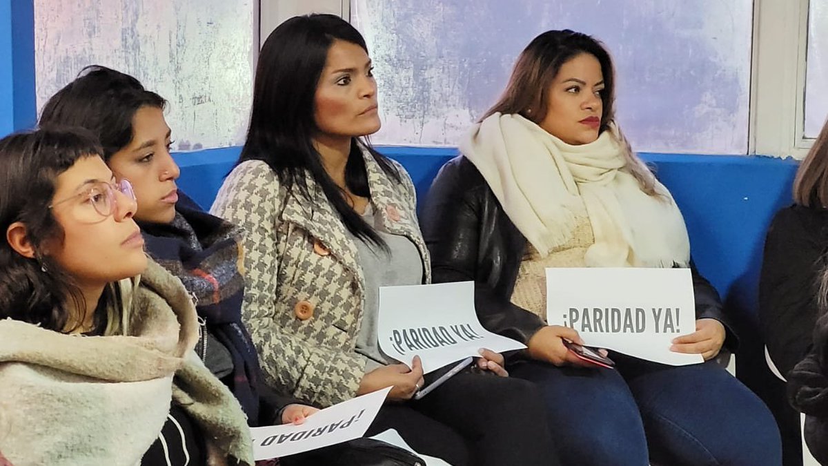 JavierCalisaya's tweet photo. #ProyectoParidad | #Conversatorio 💬
Participamos del Conversatorio "¡Paridad ya en Río Grande!" en el local de @Forja_TDF, donde se abordó la iniciativa que presentamos #En2020 para garantizar la #ParidadDeGénero en los cargos legislativos de nuestra ciudad. https://t.co/mcUMvdIjp7