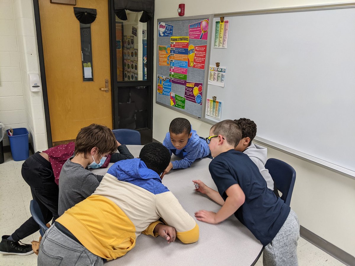 GallaTeach's tweet photo. Extremely proud and excited for the Flossmoor District 161 3rd and 4th math team to compete tomorrow in the South Cook Math Bowl!! Heads bent in problem solving every practice 🙌 @TheHornetsHive @western161 @FlossmoorHills @D161Supe https://t.co/LvYEfxCCwJ