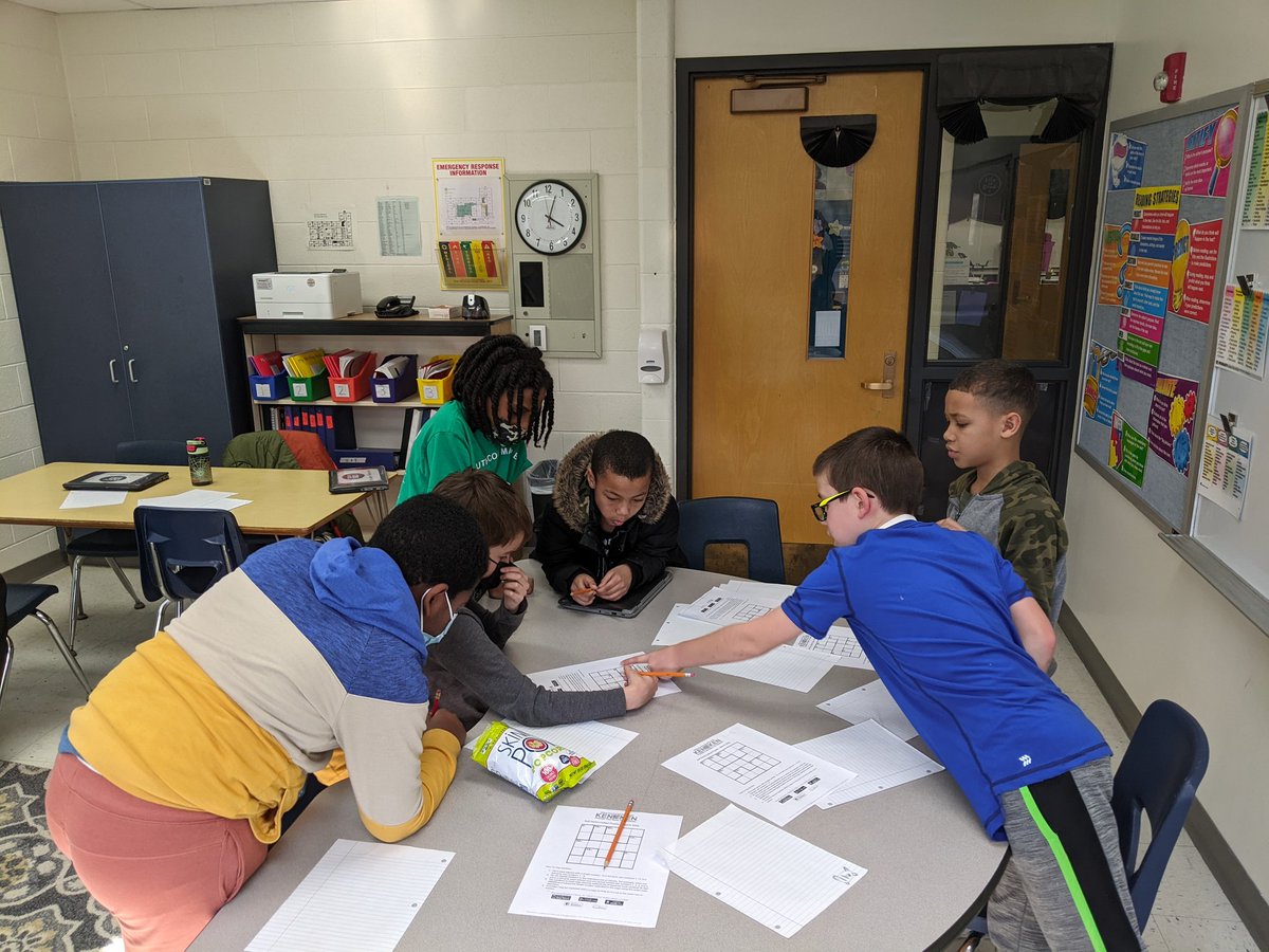 GallaTeach's tweet photo. Extremely proud and excited for the Flossmoor District 161 3rd and 4th math team to compete tomorrow in the South Cook Math Bowl!! Heads bent in problem solving every practice 🙌 @TheHornetsHive @western161 @FlossmoorHills @D161Supe https://t.co/LvYEfxCCwJ