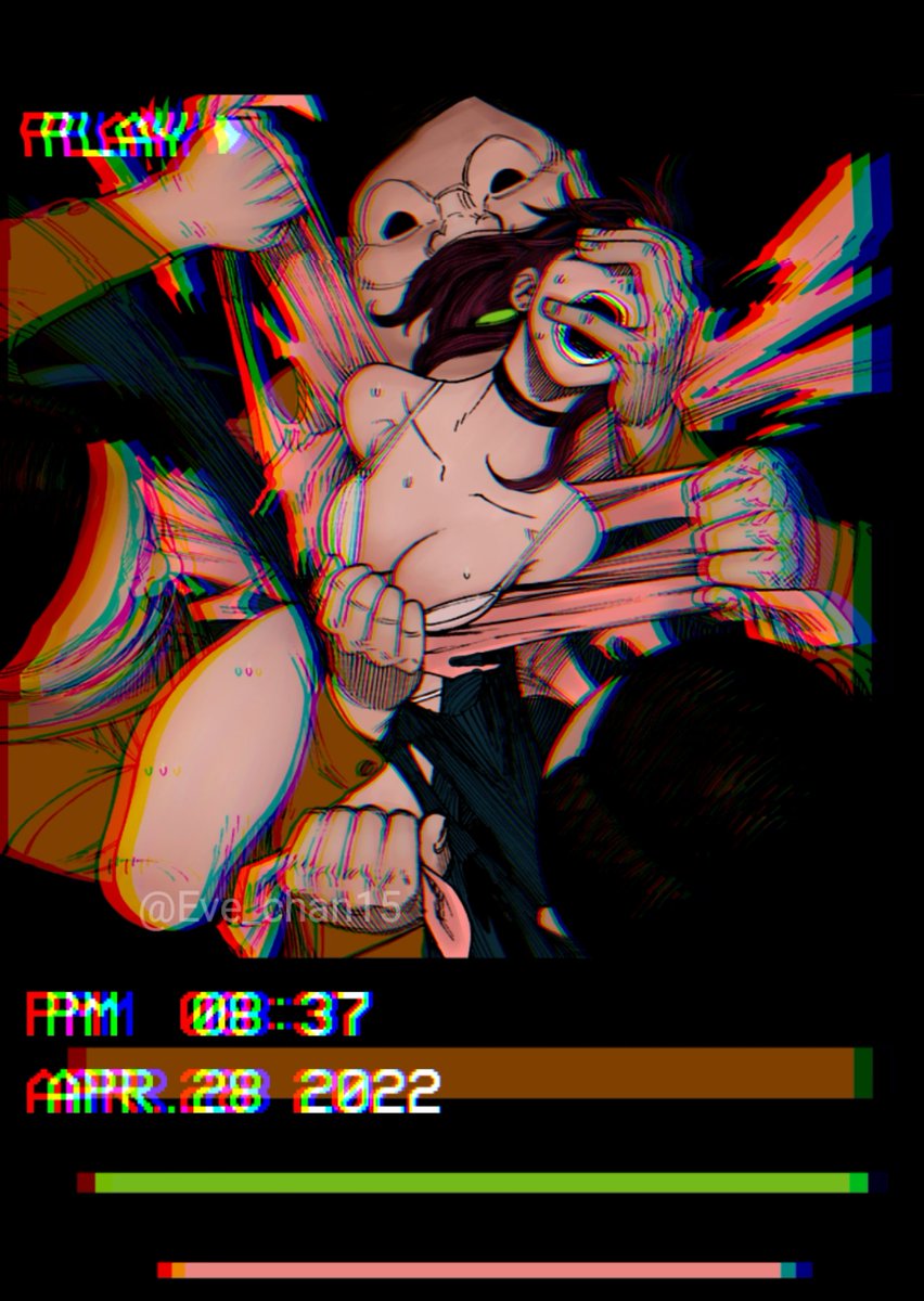 Eve_chan15's tweet photo. #Dandadan #mangacoloring #Manga #mangaart 

Por no creer en aliens 👽 https://t.co/clLP2YoPEY