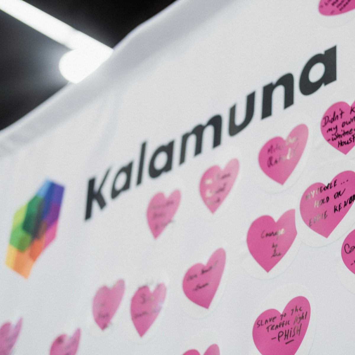 kalamuna's tweet photo. That is a wrap on #DrupalCon2022! After over 100 songs shared by attendees for @NewAves4Youth, we can safely say that this year's conference was a success. Thank you to everyone who came by our booth and our amazing #Drupal community that made this event possible! https://t.co/wgR686u7WV
