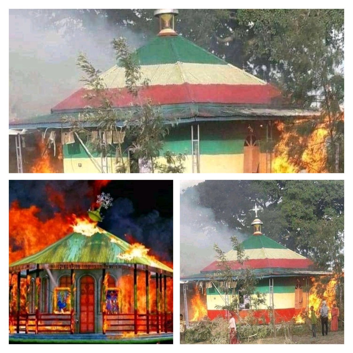 sadoreotc's tweet photo. @Elpidophoros @goarch Dear Brothers and Sisters, Pray for the Ethiopian Orthodox Tewahedo Church is on fire by extremist Muslims '
#stopkillingOrthodox
#StopTerrorism
#EOTC
#StopOrthodoxgenocide
#StopkillingNon_muslims https://t.co/iiXWA5zt70 https://t.co/RGNLcVXi6c