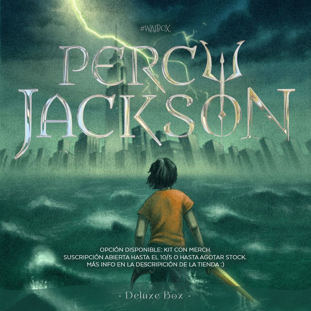 WeareinfiniteAR's tweet photo. ⚡️Nuevo Kit Deluxe inspirado en el mundo de Percy Jackson⚡️ ¡Una caja llena de sorpresas que no te podes perder! 💜
👉https://t.co/T9vjpTjyAF
📦Envíos a todo el país🇦🇷
#cajaliteraria #suscripcionliteraria #literatura #percyjackson #waibox https://t.co/5llRwiThur