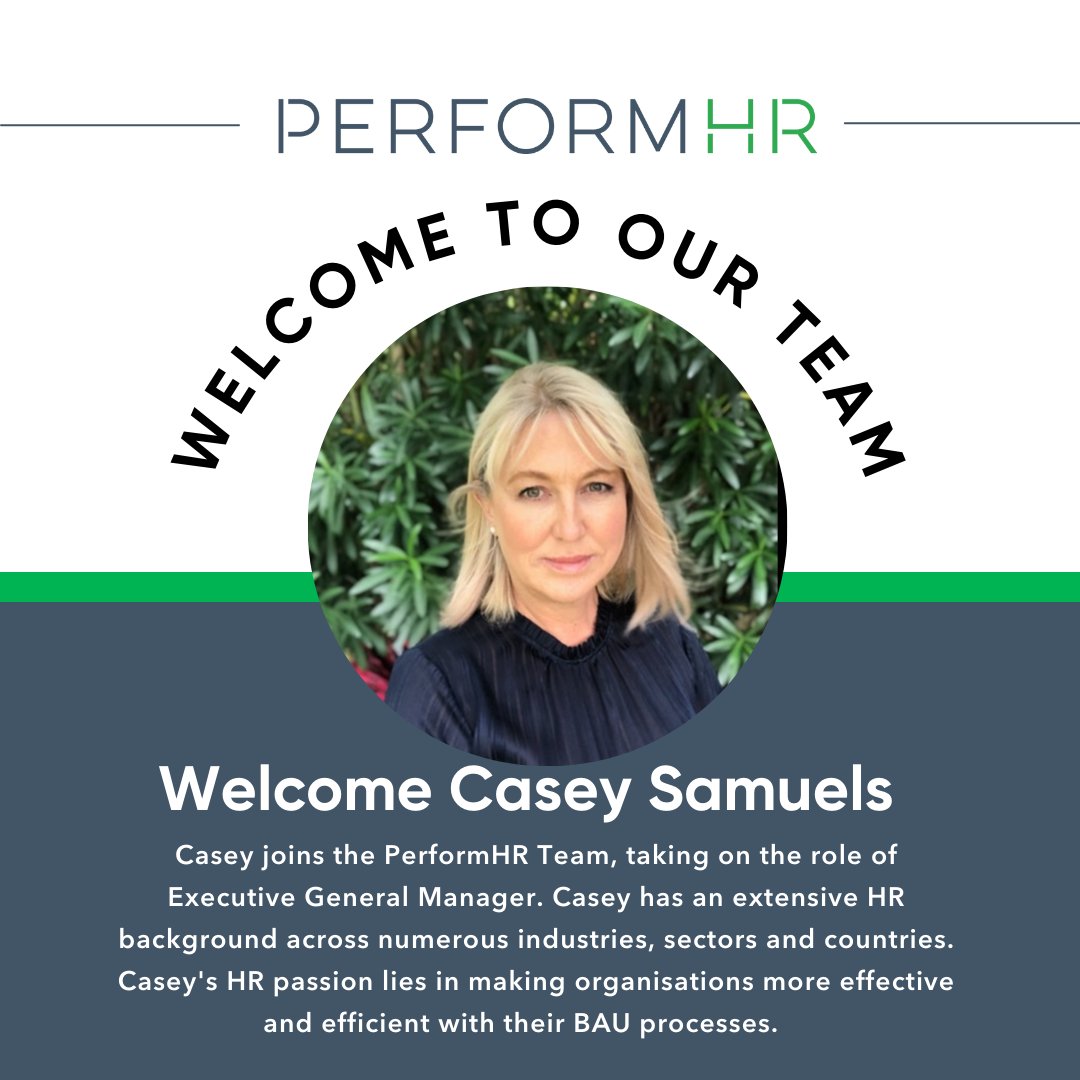 performhr's tweet photo. Happy Friday! The PerformHR Team are proud to introduce two new and dynamic HR powerhouses that have joined our hive!

Casey Samuels as Executive General Manager (casey.samuels@performhr.com.au)

Meg Campbell as Senior HR Business Partner (meg.campbell@performhr.com.au)

#welcome https://t.co/cJowReMSVf