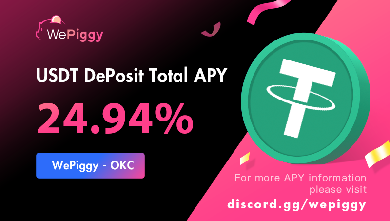 wepiggydotcom's tweet photo. Don't miss out!🐖
Deposit $DAI $USDT $USDC on WePiggy to enjoy HIGH #APY🔥
#BSC #BNBChain #OKC #DeFi https://t.co/Yf3Jua5uGT