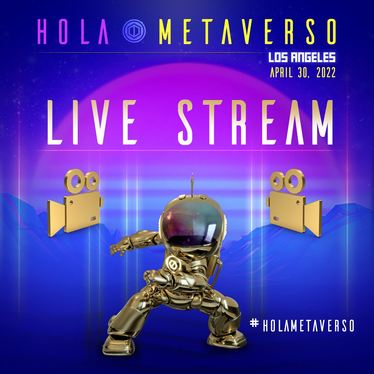 holametaverso's tweet photo. We are getting ready to close ticket sales and would like to thank the community for all their support! 

We are happy to announce a live streaming for the event! You'll be able to join in a live stream &amp; Twitter spaces throughout the day!

Register here: https://t.co/yGihcZVgkJ https://t.co/VxqGONDbBj
