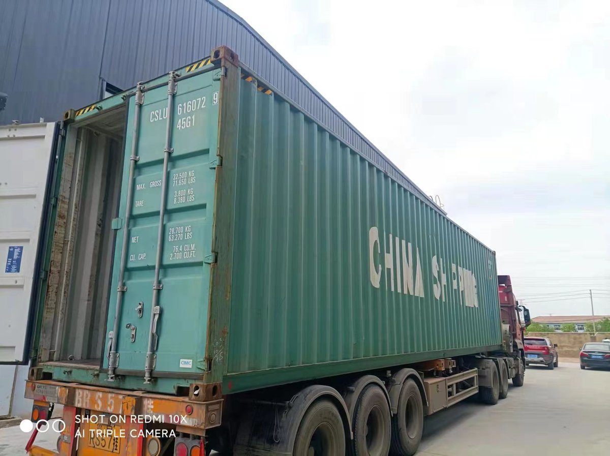 fenstek's tweet photo. FENSTEK dispatches one more container, will you need any new machine? looking forward to your inquiry : )
#aluminumwindowmachine #upvcwindowmachine #vinylwindowmachine #fenstekmachinery https://t.co/2iWHFpDUbF