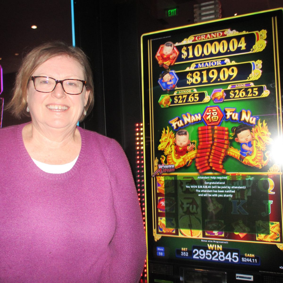 RCCasino's tweet photo. #RhythmWinner here! This #jackpot was won by Beverly on Fu Nan Fu Nu, who won $29,528.45 by hitting the Grand Progressive!
#Casino #RhythmCityCasino #DavenportIowa #QuadCities #FuNanFuNu https://t.co/4bjdkoks6F