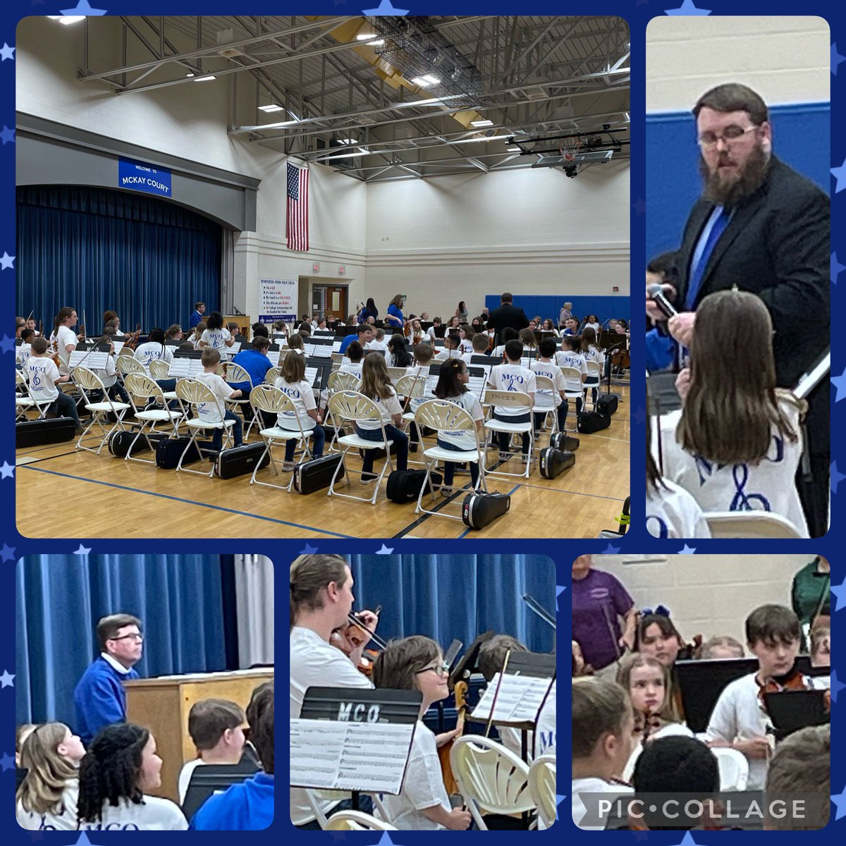 MCISRoyals's tweet photo. The Elementary Orchestra Concert tonight was a wonderful showcase of music by our students! So proud to be able to offer #MagicOfMason experiences like orchestra. Great job MCIS students! #MCISFamily https://t.co/DDV1j0hBww